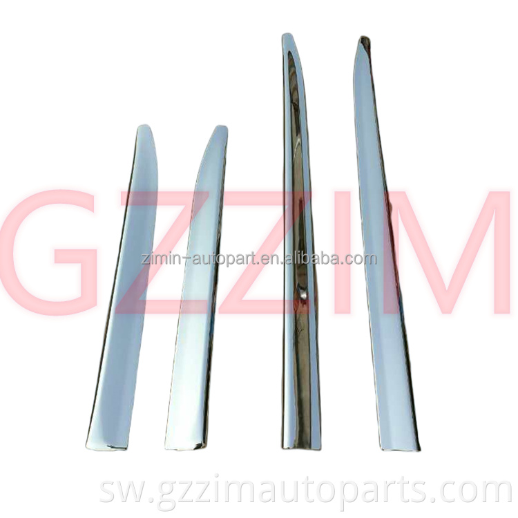 Car side door moulding door protector trim for FJ200 Land Cruiser 2016